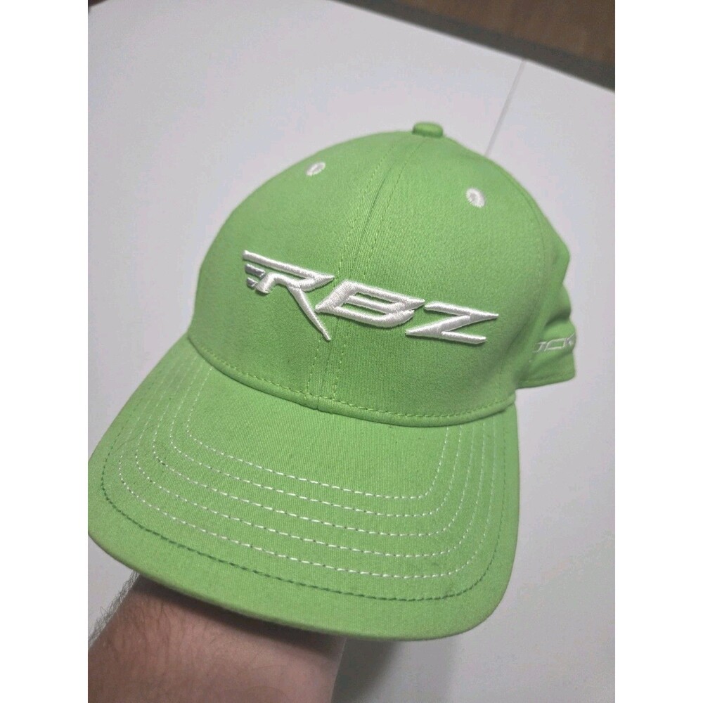 Taylor Made RBZ Golf Hat Cap Fitted Flex S/M Green RocketBallz Distance Balls 60